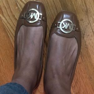 Brown Michael Kors flat shoes
